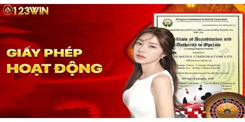 Cách kiểm tra giấy phép hoạt động 123WIN chính xác